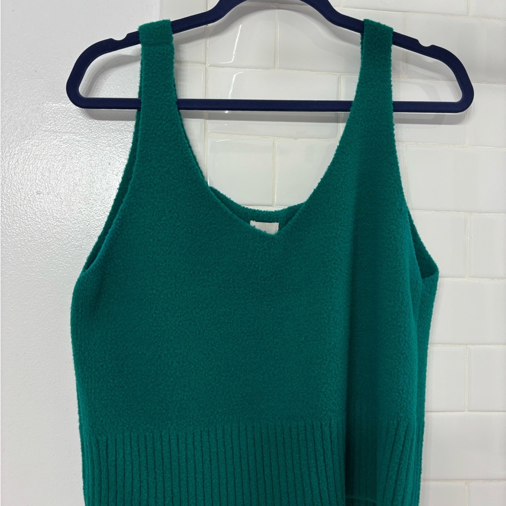 a new day Teal Knit Top